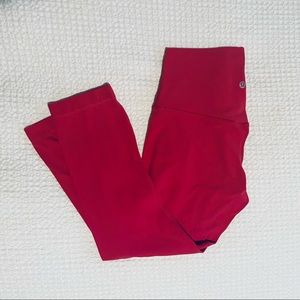 Lululemon Align 21” Crop Pink Size 6